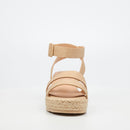 Miss Black Steffi 2 Wedge - Nude footwear Miss Black