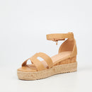 MIss Black Steffi 4 Wedge - Nude