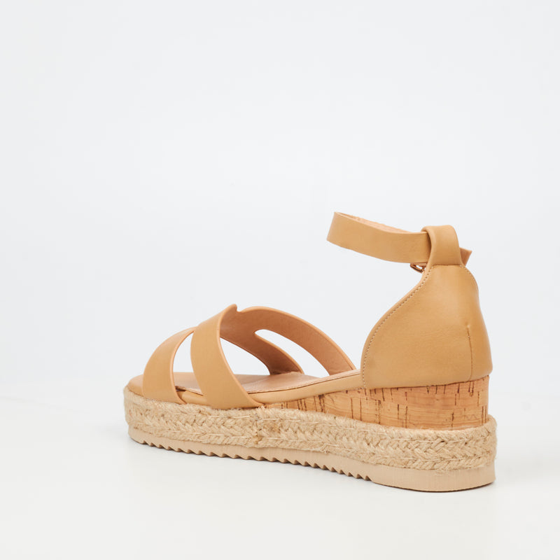 MIss Black Steffi 4 Wedge - Nude