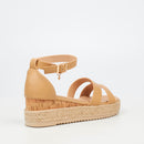 MIss Black Steffi 4 Wedge - Nude