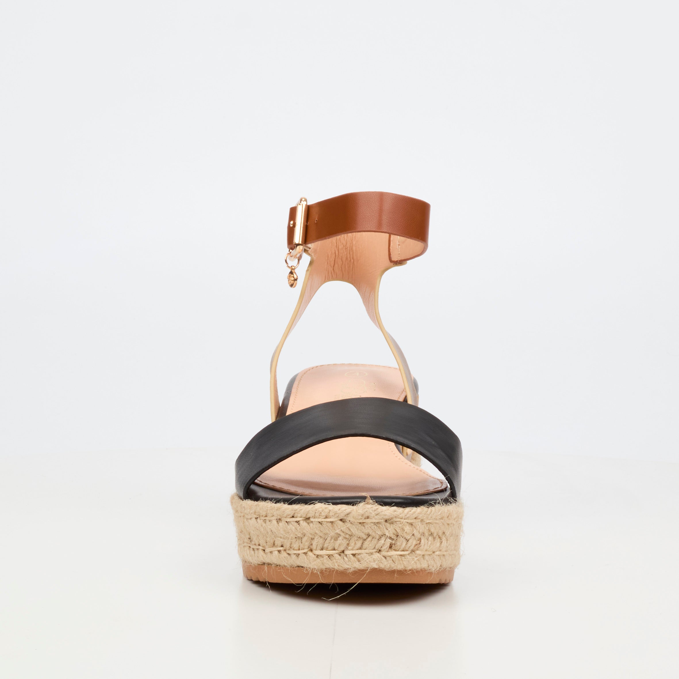 Miss Black Steffi 8 Wedge - Black