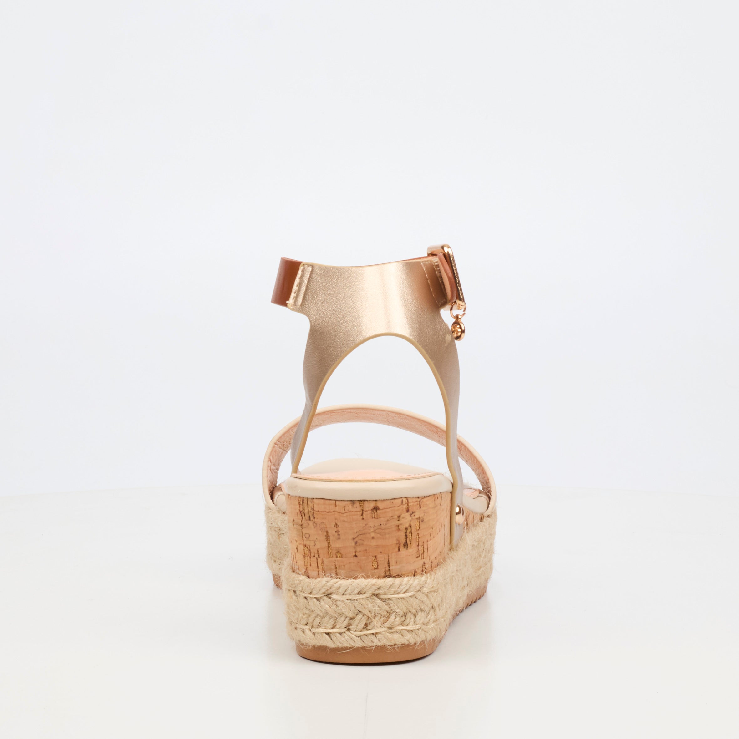 Miss Black Steffi 8 Wedge - Natural