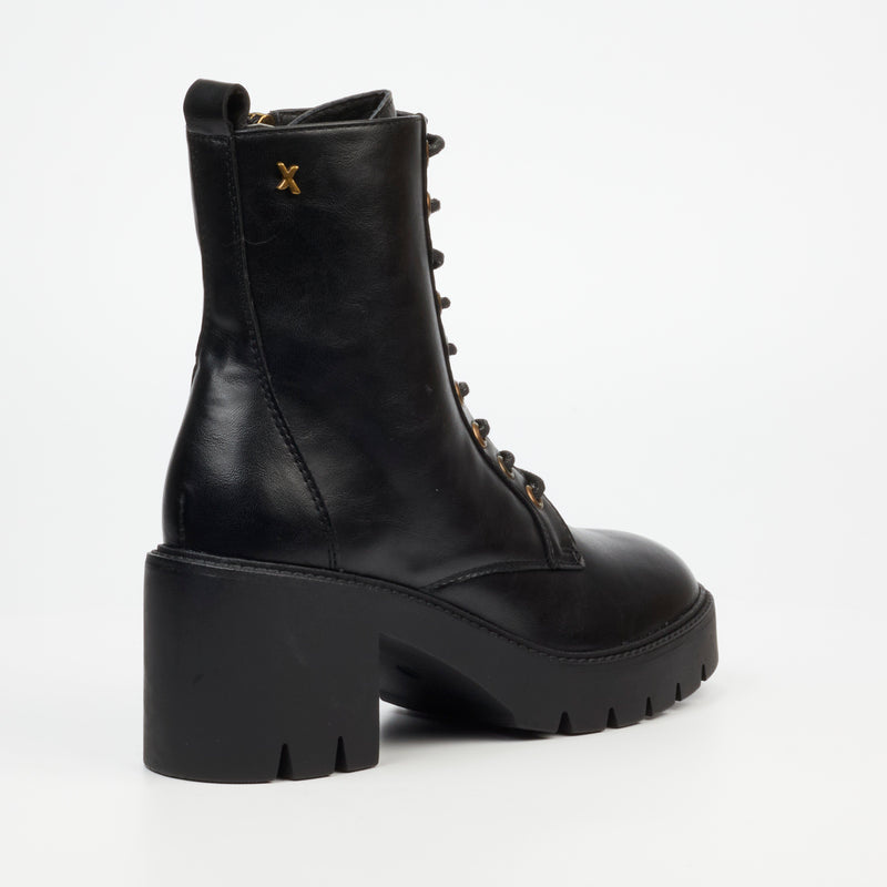 Rock & Co Street 1 Ankle Boot - Black footwear Rocknco