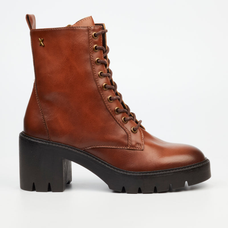 Rock & Co Street 1 Ankle Boot - Tan footwear Rocknco