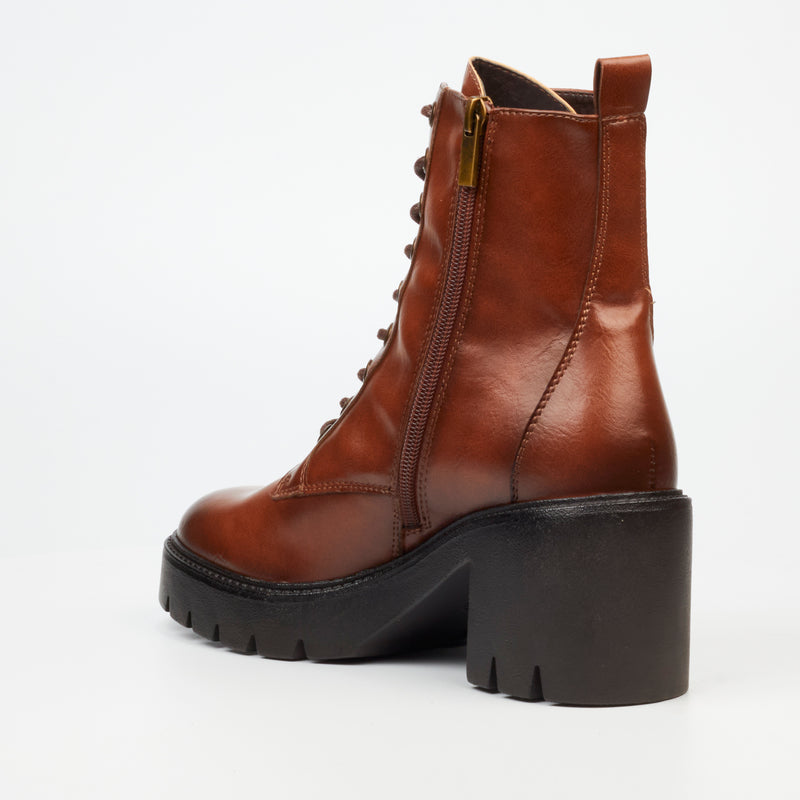 Rock & Co Street 1 Ankle Boot - Tan footwear Rocknco