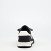 Urbanart Stud 1 Faux Wax / Faux Nubuck Sneaker - Black footwear UBRT
