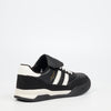 Urbanart Stud 1 Faux Wax / Faux Nubuck Sneaker - Black footwear UBRT