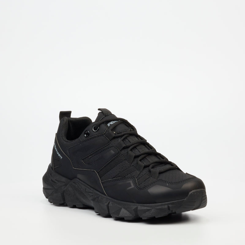 Urbanart Sturdy 2 Faux Nubuck Sneaker - Black footwear UBRT