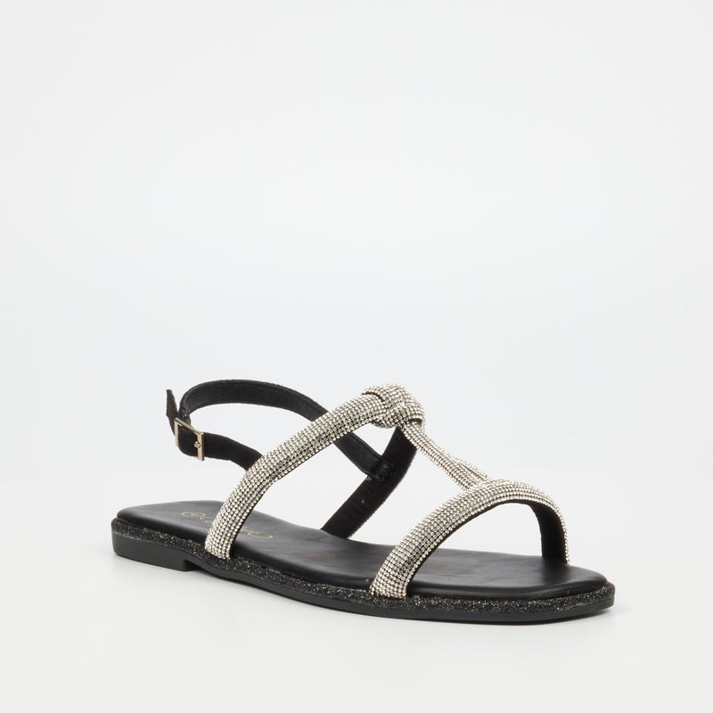 MIss Black Sugar 1 Sandal - Black footwear Miss Black   