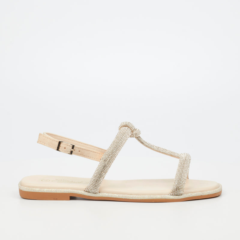 Miss Black Sugar 1 Sandal - Bone footwear Miss Black   