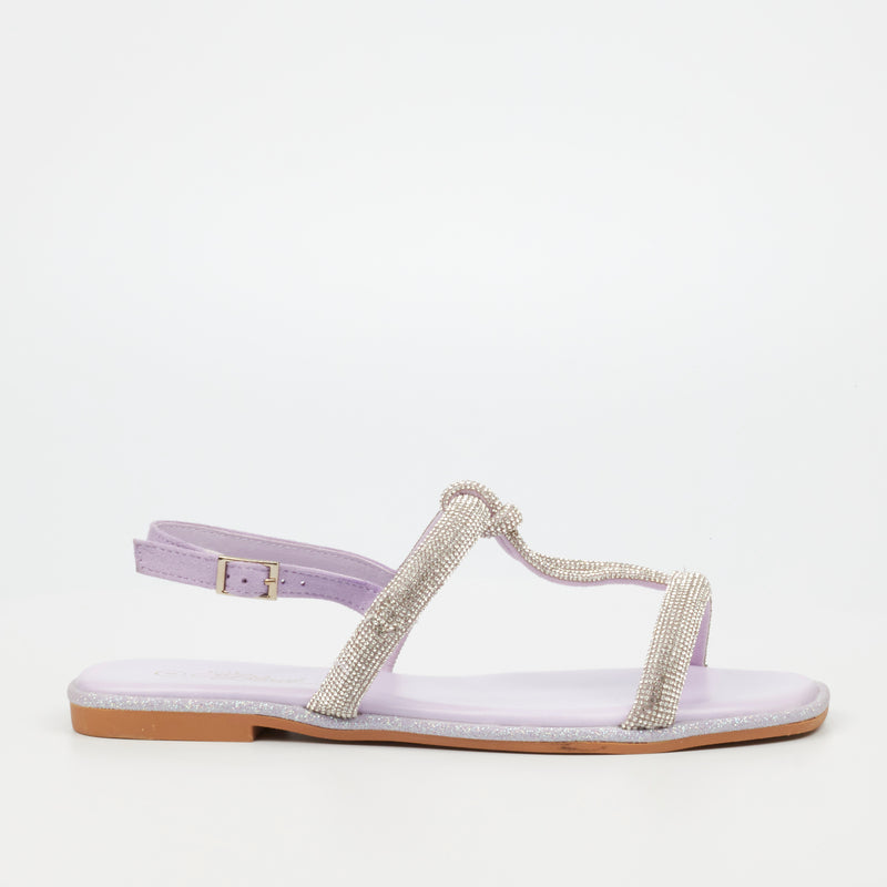 Miss Black Sugar 1 Sandal - Lilac footwear Miss Black   