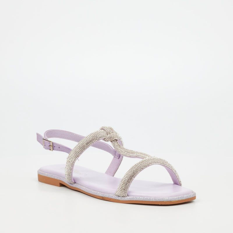 Miss Black Sugar 1 Sandal - Lilac footwear Miss Black   