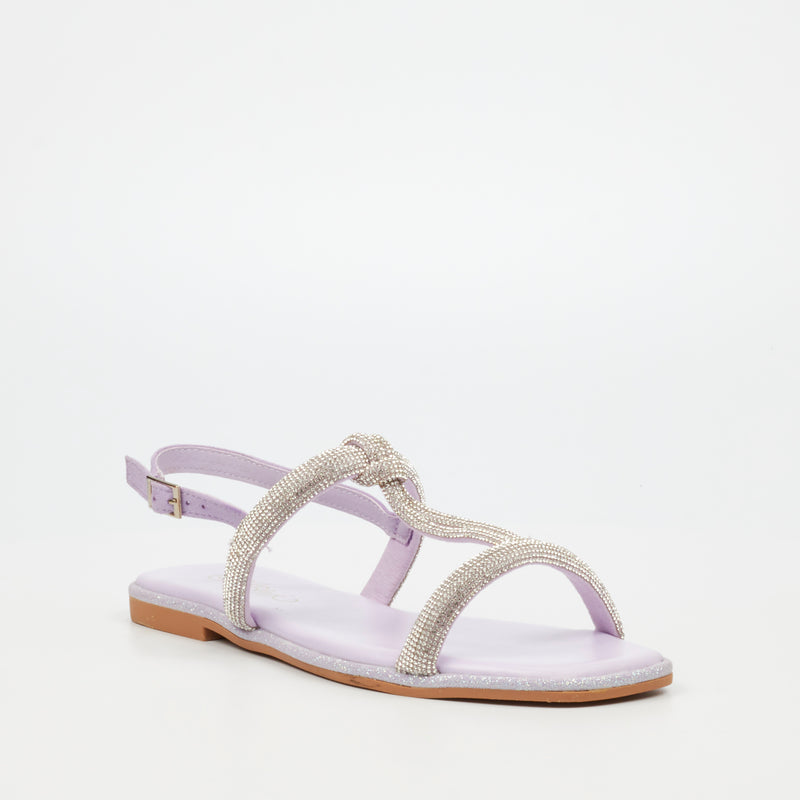 Miss Black Sugar 1 Sandal - Lilac footwear Miss Black   