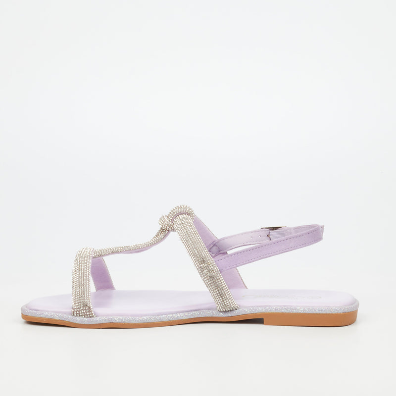 Miss Black Sugar 1 Sandal - Lilac footwear Miss Black   