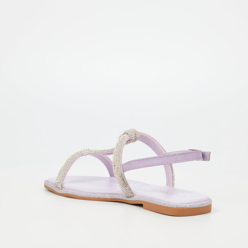 Miss Black Sugar 1 Sandal - Lilac footwear Miss Black   