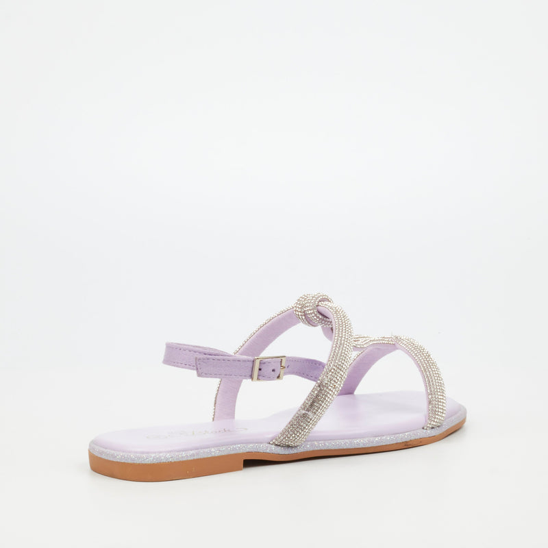 Miss Black Sugar 1 Sandal - Lilac footwear Miss Black   