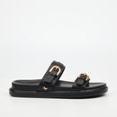Rock & Co Supreme 10 Sandal - Black footwear Rocknco