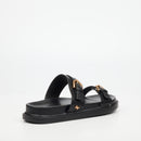 Rock & Co Supreme 10 Sandal - Black footwear Rocknco