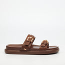 Rock & Co Supreme 10 Sandal - Brown footwear Rocknco