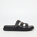 Rock & Co Supreme 11 Sandal - Black footwear Rocknco