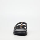 Rock & Co Supreme 11 Sandal - Black footwear Rocknco