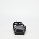 Rock & Co Supreme 11 Sandal - Black footwear Rocknco