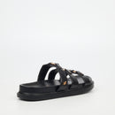 Rock & Co Supreme 11 Sandal - Black footwear Rocknco
