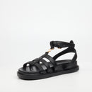 Rock & Co Supreme 12 Sandal - Black footwear Rocknco