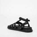 Rock & Co Supreme 12 Sandal - Black footwear Rocknco