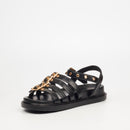 Rock & Co Supreme 15 Sandal - Black footwear Rocknco
