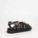 Rock & Co Supreme 15 Sandal - Black footwear Rocknco
