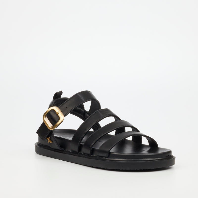 Rock & Co Supreme 1 Sandal - Black footwear Rocknco   