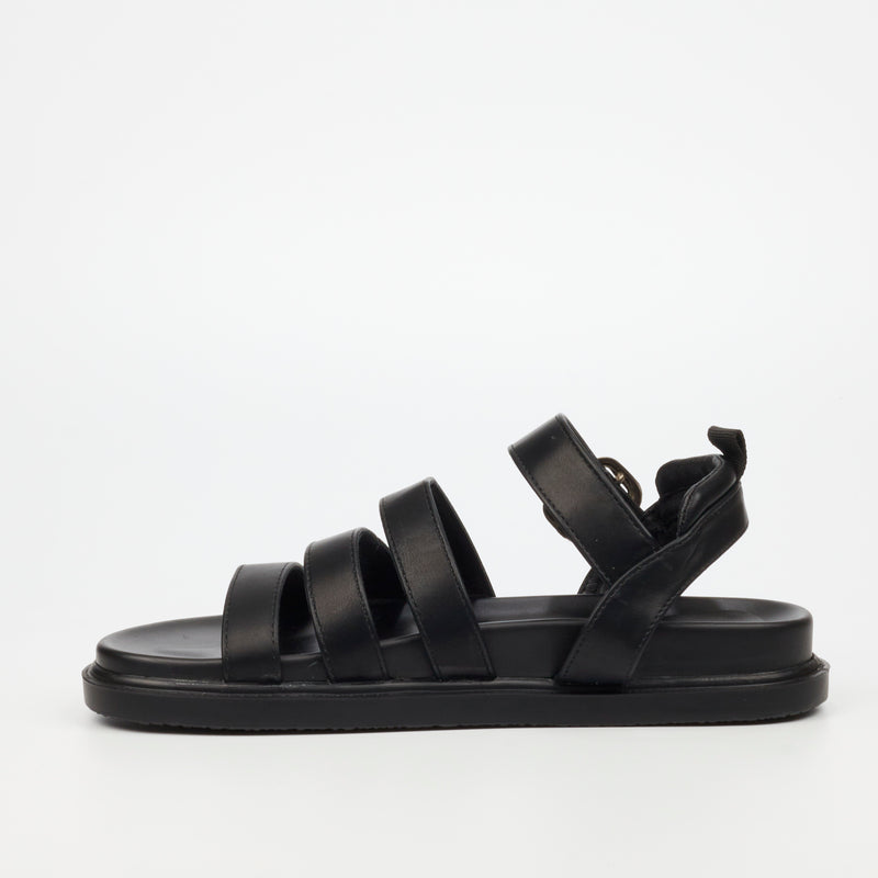 Rock & Co Supreme 1 Sandal - Black footwear Rocknco   