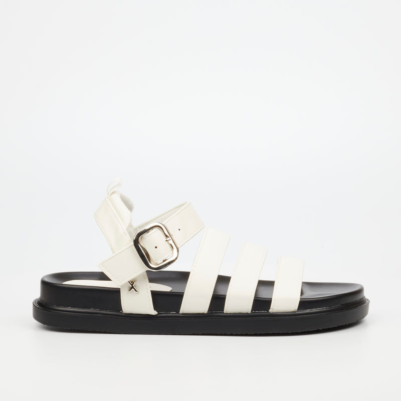 Rock & Co Supreme 1 Sandal - White footwear Rocknco   