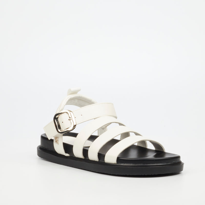 Rock & Co Supreme 1 Sandal - White footwear Rocknco   