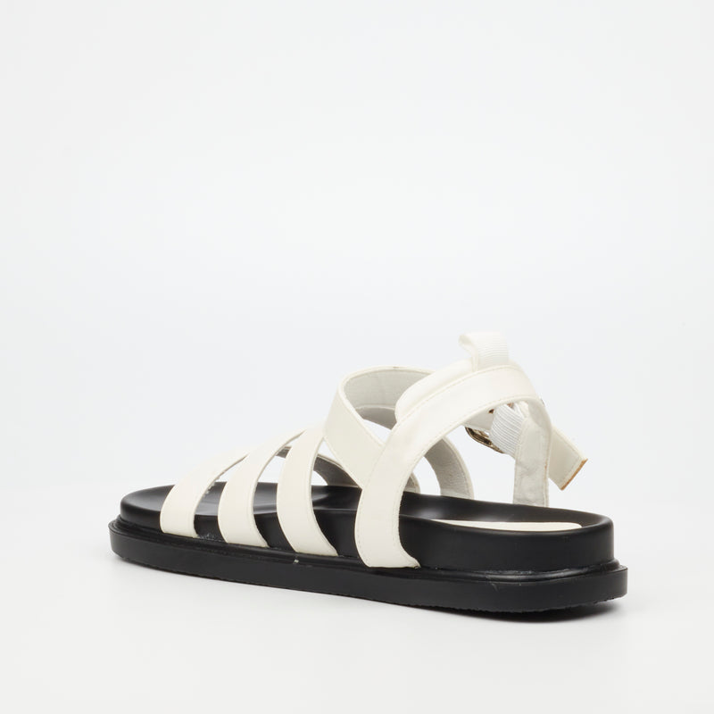 Rock & Co Supreme 1 Sandal - White footwear Rocknco   