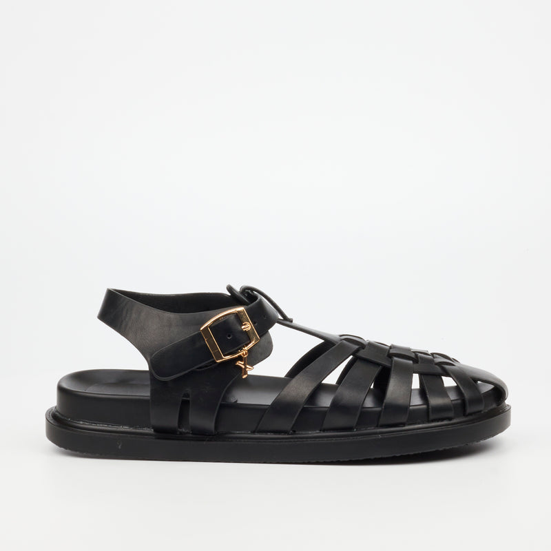 Rock & Co Supreme 2 Sandal - Black footwear Rocknco   