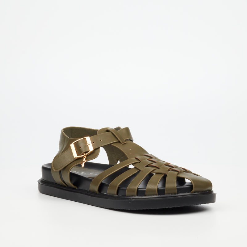 Rock & Co Supreme 2 Sandal - Khaki footwear Rocknco   