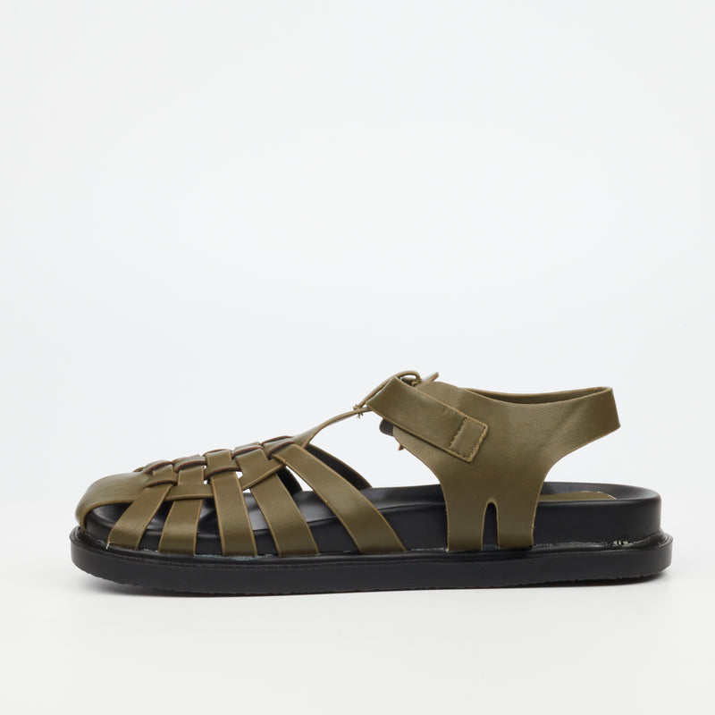 Rock & Co Supreme 2 Sandal - Khaki footwear Rocknco   