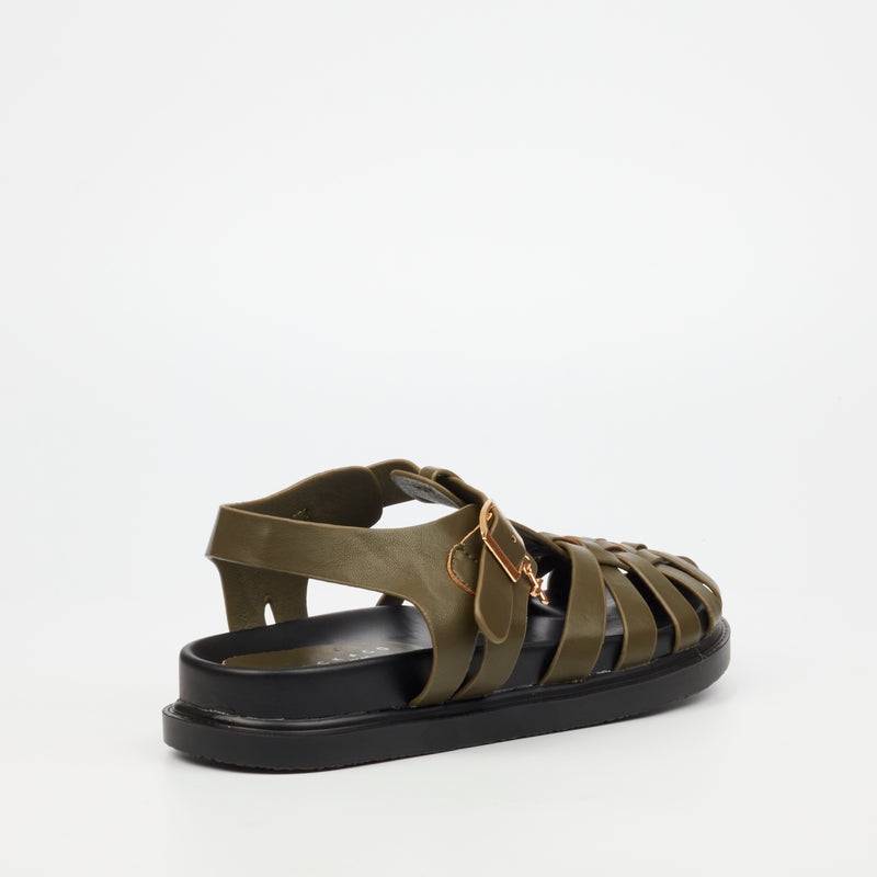 Rock & Co Supreme 2 Sandal - Khaki footwear Rocknco   