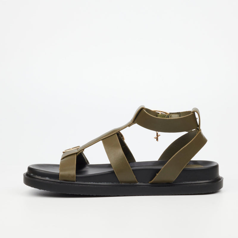 Rock & Co Supreme 4 Sandal - Khaki footwear Rocknco   