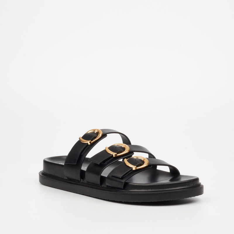 Rock & Co Supreme 5 Sandal - Black footwear Rocknco   