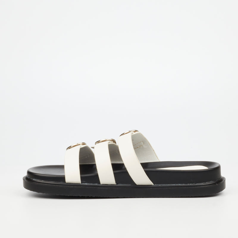 Rock & Co Supreme 5 Sandal - White footwear Rocknco   