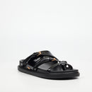 Rock & Co Supreme 7 Sandal - Black footwear Rocknco