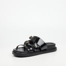 Rock & Co Supreme 7 Sandal - Black footwear Rocknco
