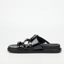 Rock & Co Supreme 7 Sandal - Black footwear Rocknco