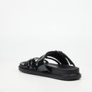 Rock & Co Supreme 7 Sandal - Black footwear Rocknco