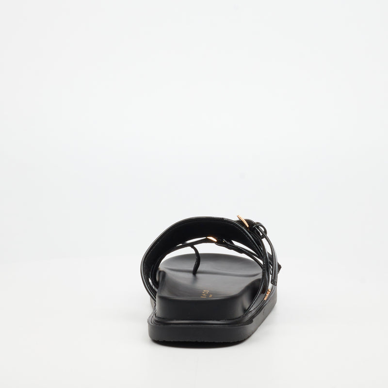 Rock & Co Supreme 7 Sandal - Black footwear Rocknco