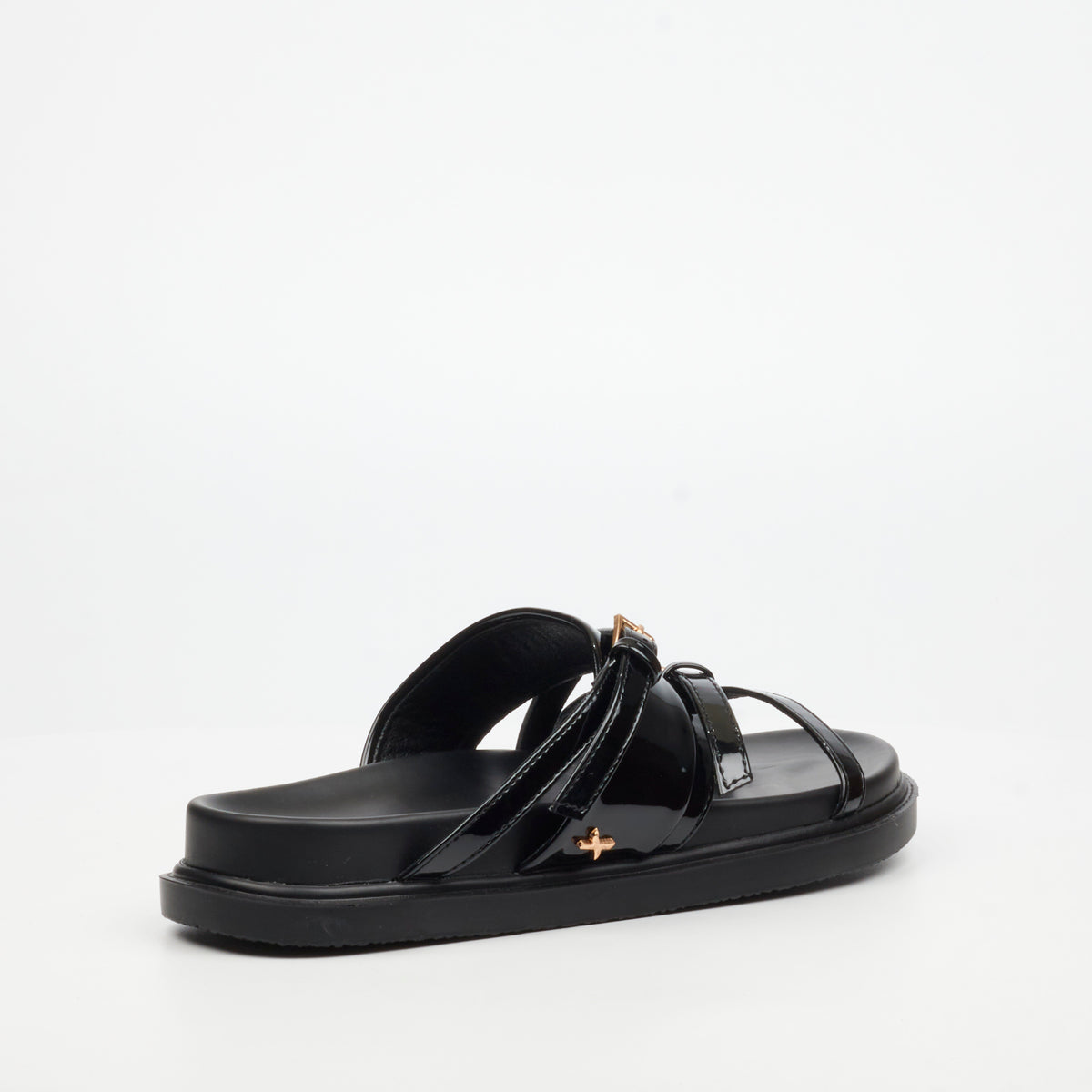 Rock & Co Supreme 7 Sandal - Black footwear Rocknco