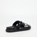 Rock & Co Supreme 7 Sandal - Black footwear Rocknco
